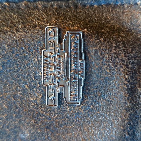 Harley Davidson Woman's Vintage Genuine Leather Biker Jacket - Picture 4 of 8